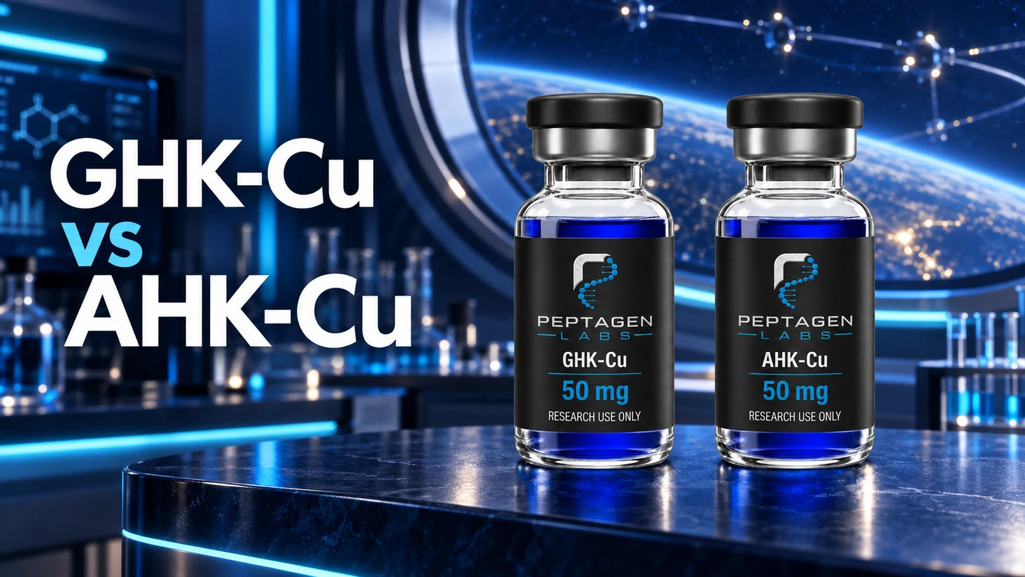 GHK-Cu et AHK-Cu : qu'est-ce qui change lorsqu'un acide aminé change ?