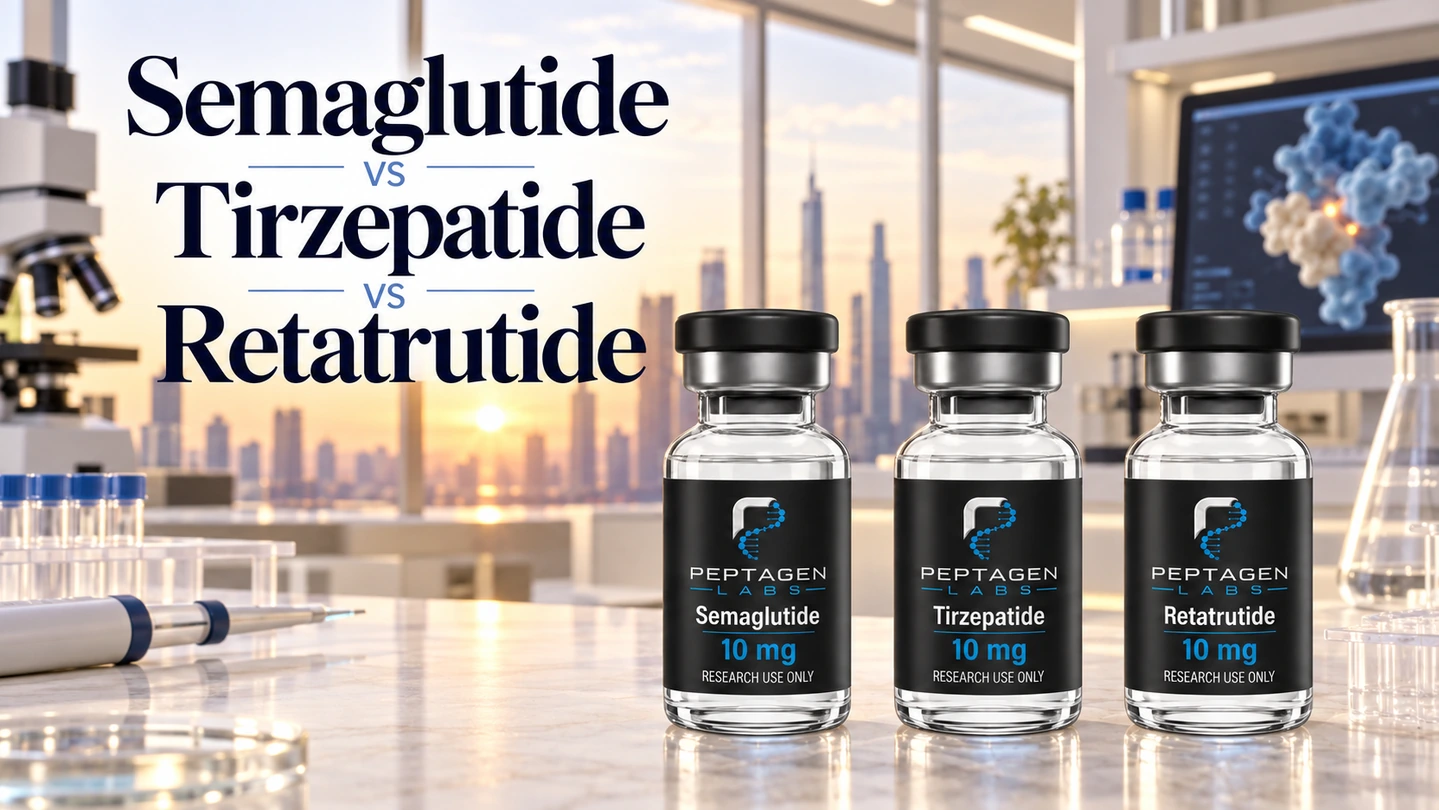 Sémaglutide, tirzépatide et rétatrutide&nbsp;: agonisme à récepteurs simples, doubles et triples